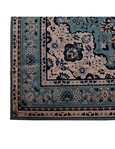 Alfombra pequeña Bhuj azul - DECORACIÓN en BECARA