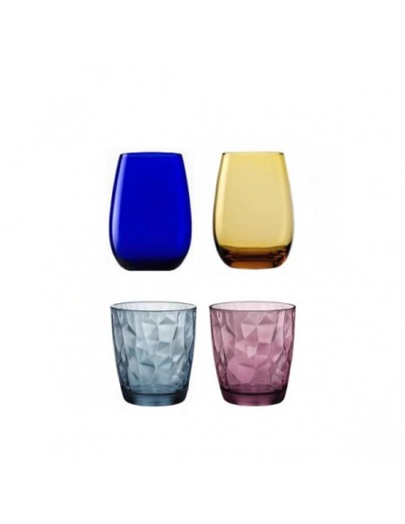 Vasos de Cristal Colores