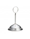 Soporte alto para número de mesa inox 38 cm