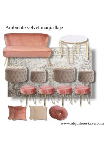 Ambiente velvet maquillaje